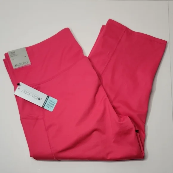 IDEOLOGY NWT CROP HIGH RISE SIDE POCKET Sz XL - Picture 1 of 8